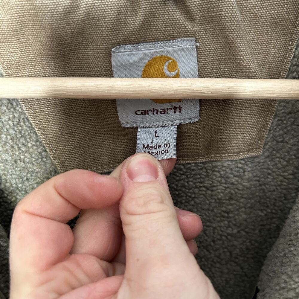 Vintage Carhartt Sherpa-Lined Muskegon “Frontier Brown” - Picture 11 of 14